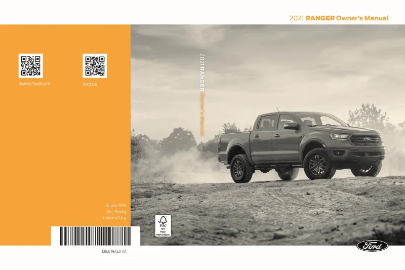 2021 ranger owners manual