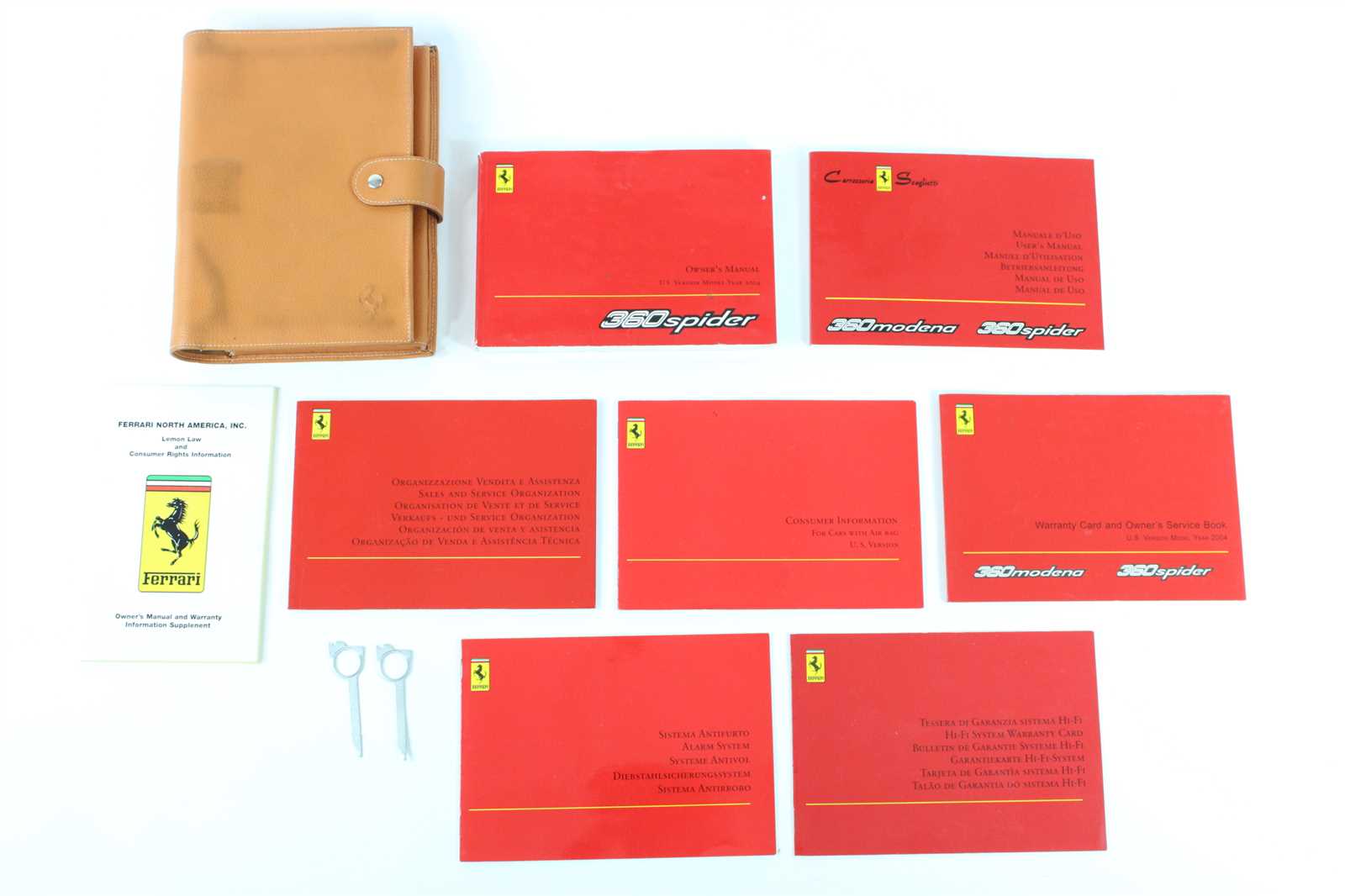 ferrari 360 owners manual