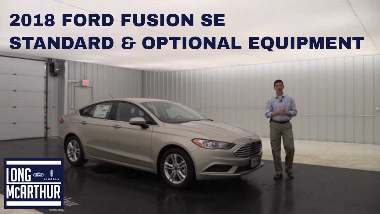 2018 ford fusion se owners manual