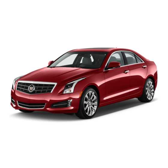 2014 cadillac xts owners manual