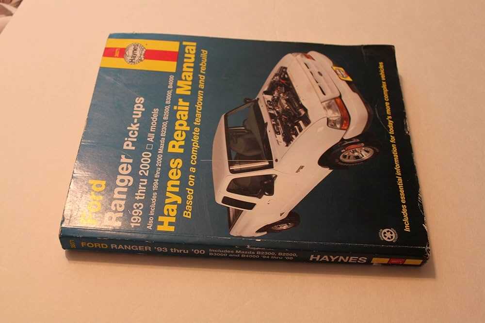 mazda b4000 owners manual