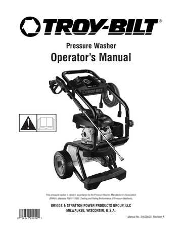 honda pressure washer owners manual