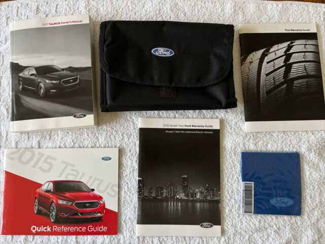 2017 ford taurus owners manual