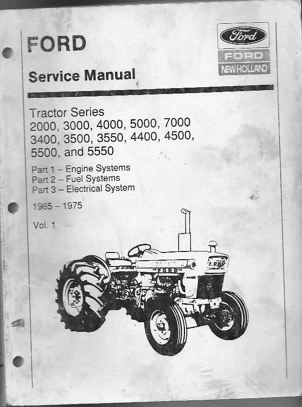 ford 5000 owners manual