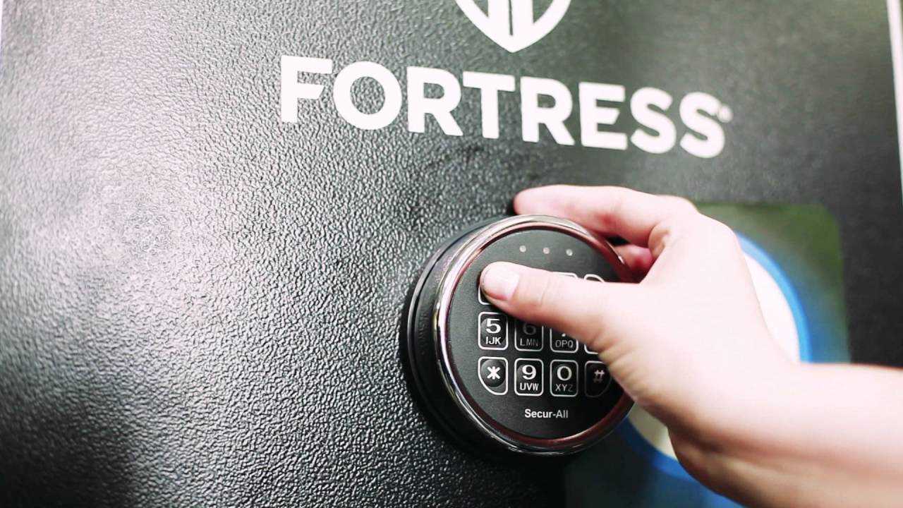 fortress gun safe owners manual