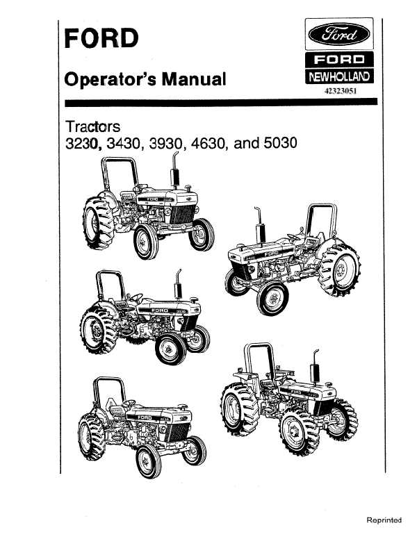 john deere 4630 owners manual