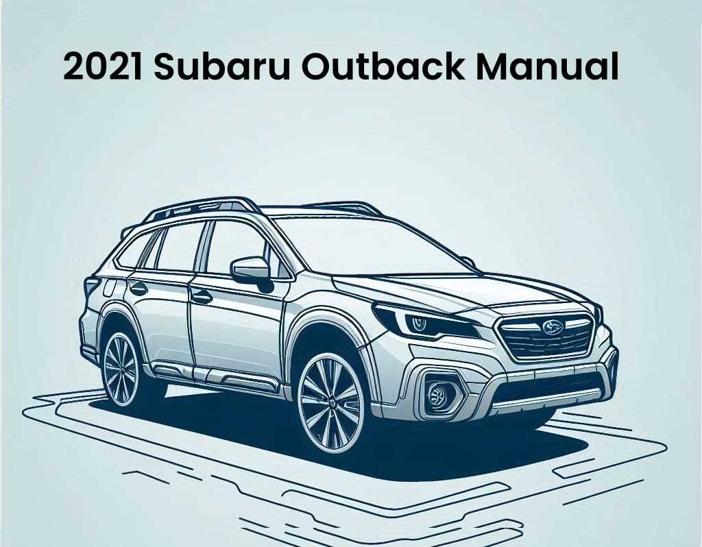 2021 subaru outback owners manual