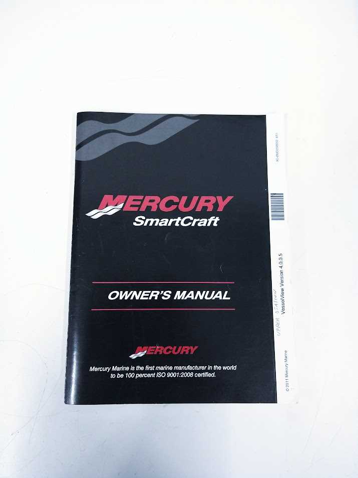 mercury verado owners manual