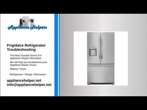 frigidaire gallery fridge owners manual