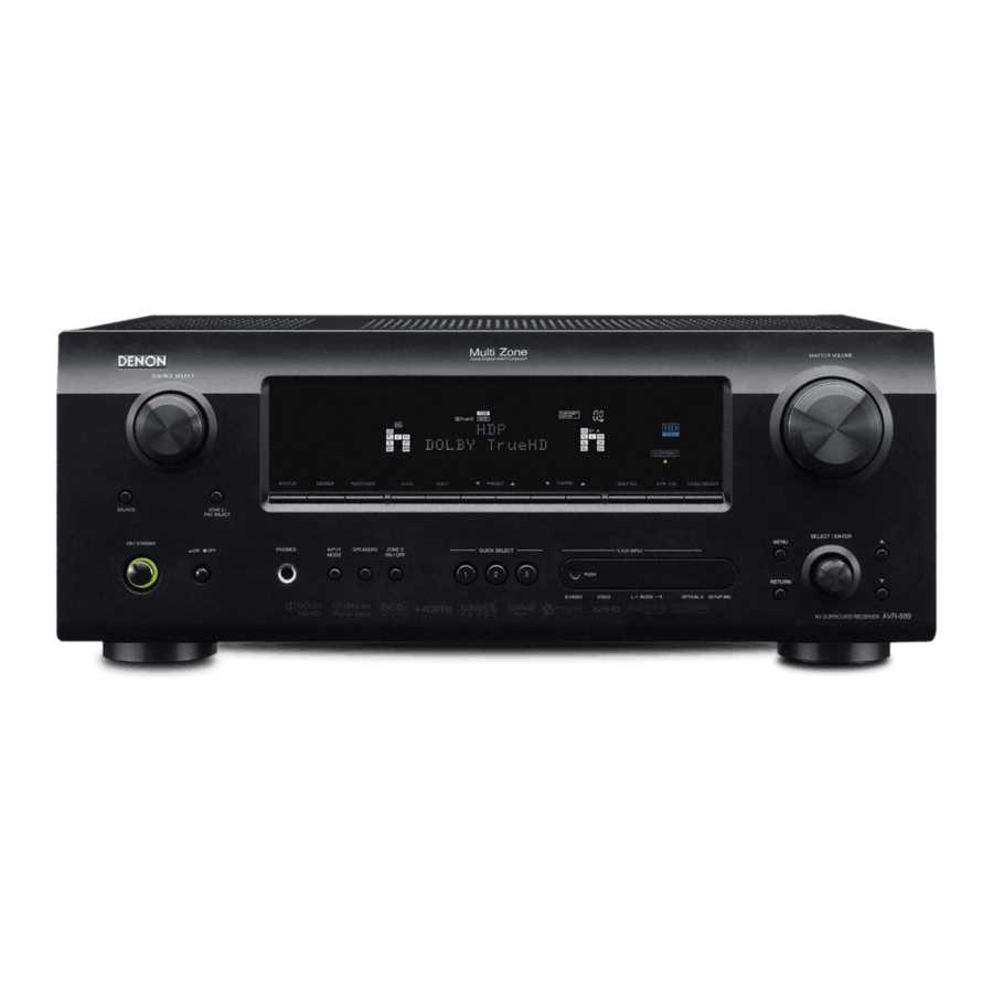 denon avr e400 owners manual