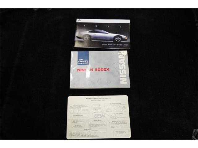 1990 nissan 300zx owners manual