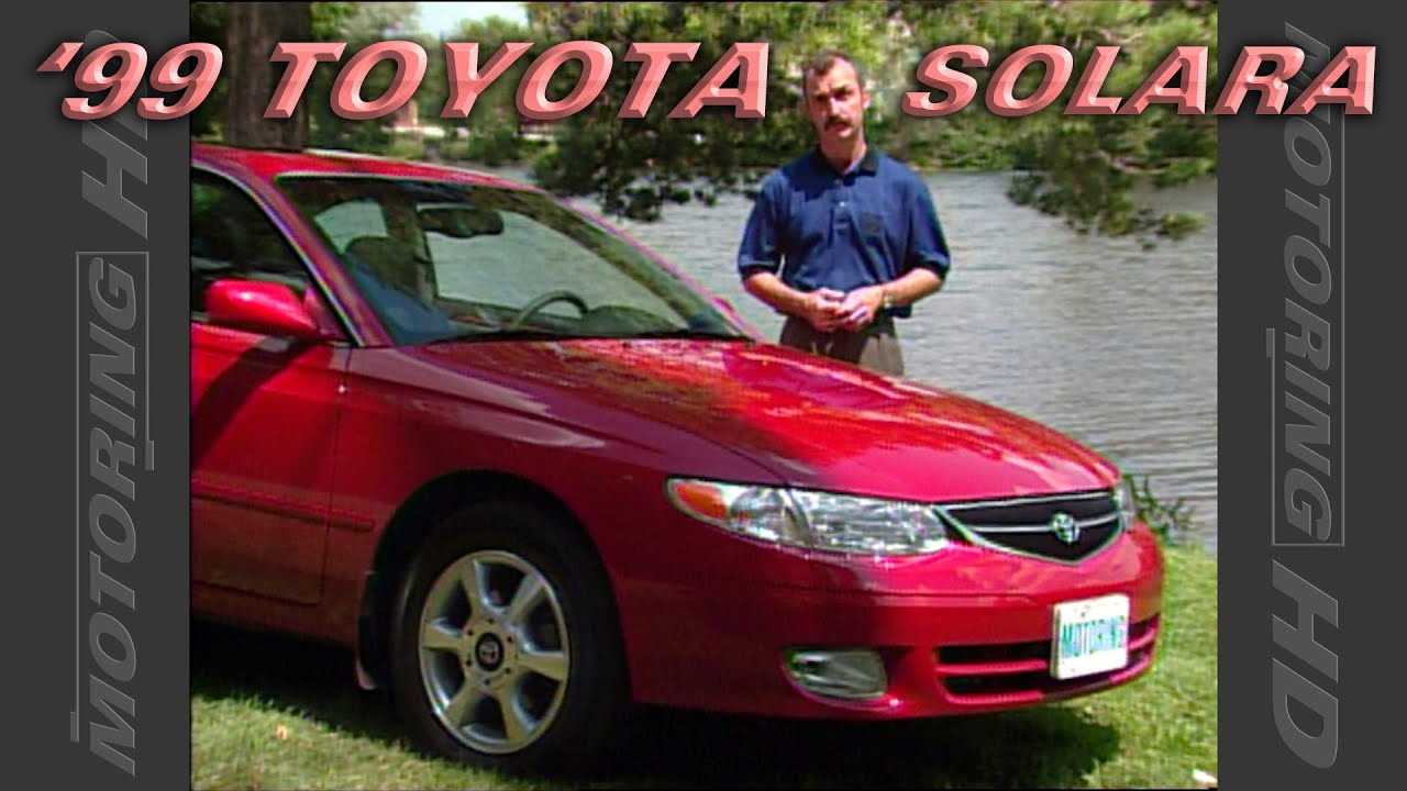 1999 toyota solara owners manual