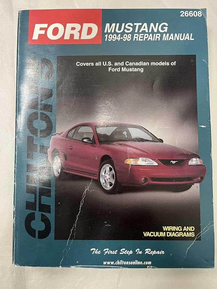 1994 ford mustang owners manual