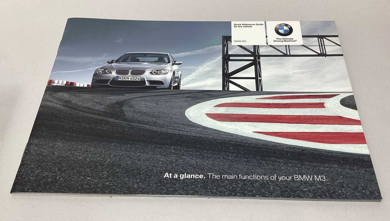 bmw e93 owners manual