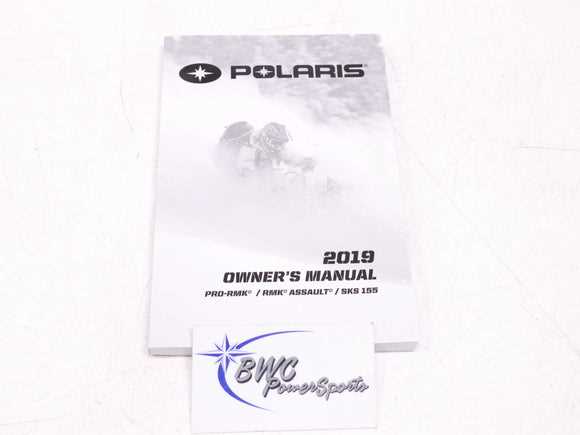 polaris snowmobile owners manual