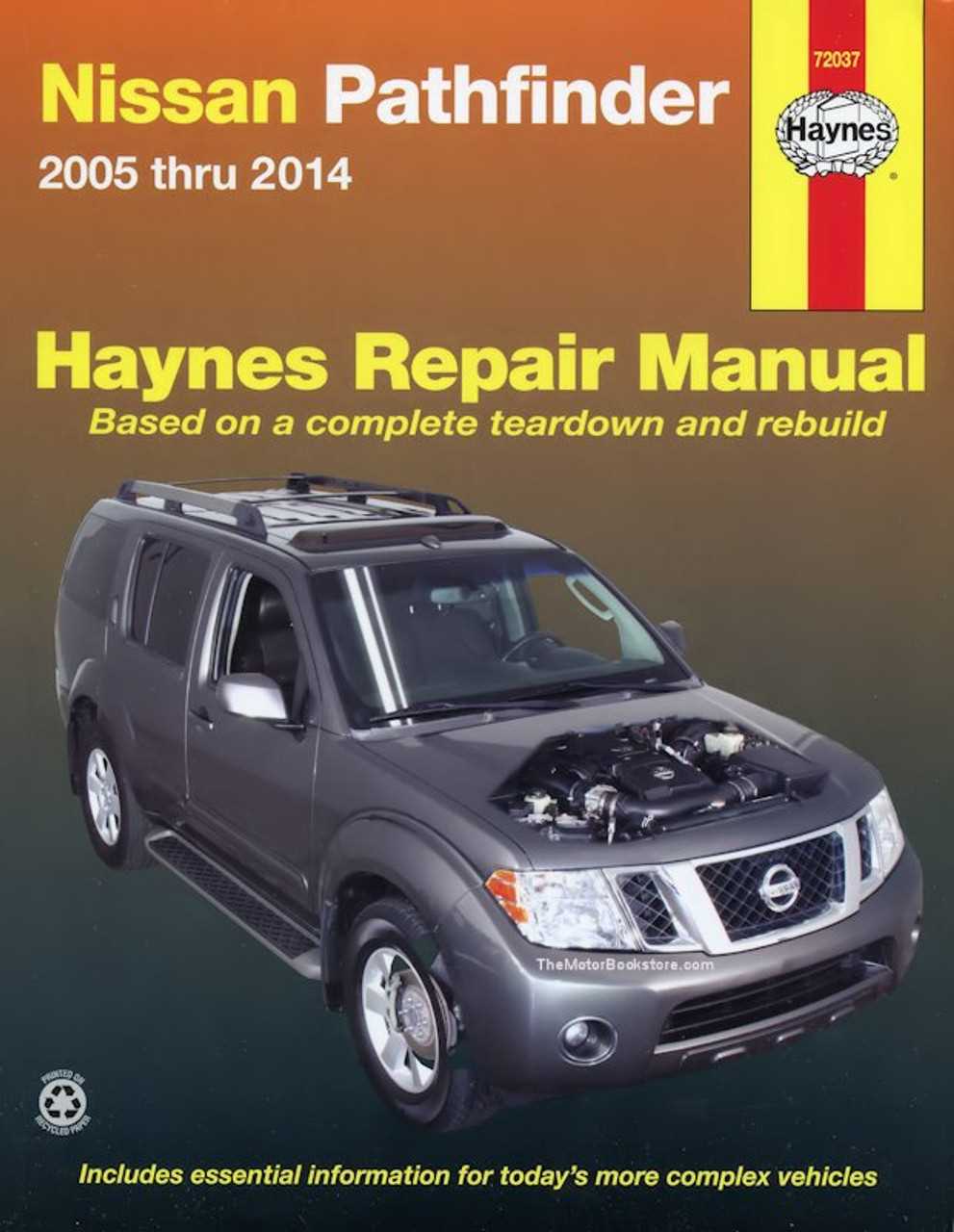 2007 nissan pathfinder owners manual