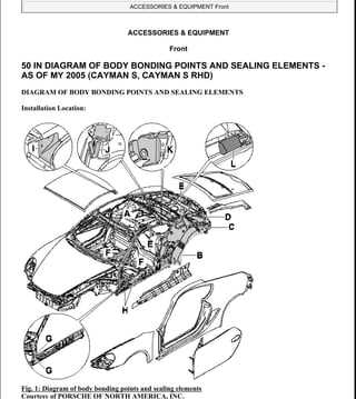 2011 porsche cayman owners manual