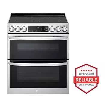 lg double oven electric range owners manual