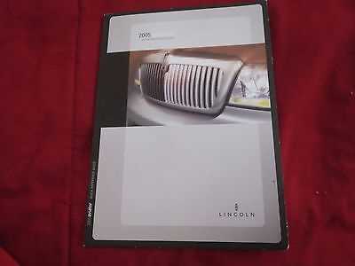 2005 lincoln aviator owners manual