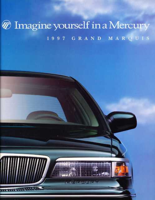 1997 mercury grand marquis owners manual