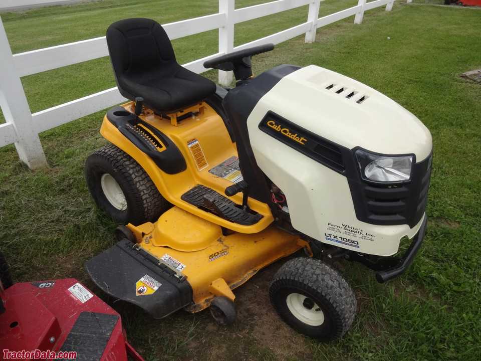 cub cadet lt1050 owners manual