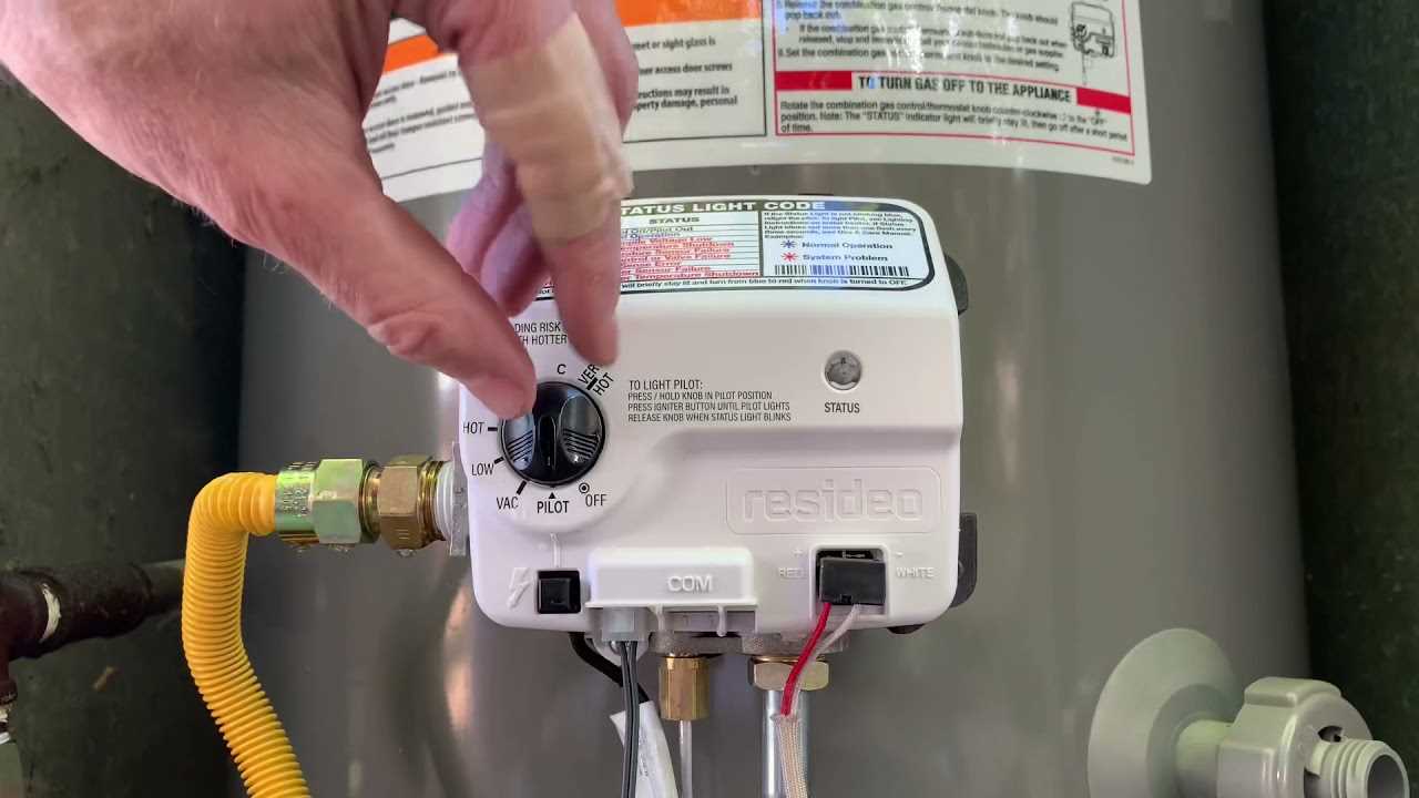 richmond water heater owners manual