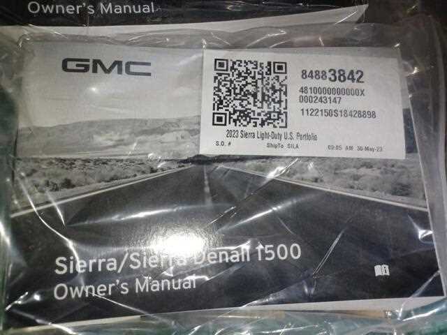 2015 gmc sierra 1500 owners manual