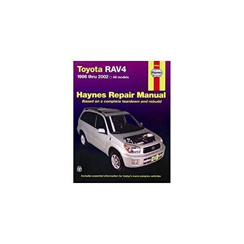 1996 toyota rav4 owners manual