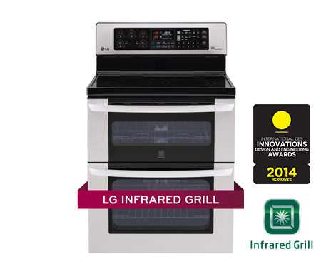 lg double oven electric range owners manual