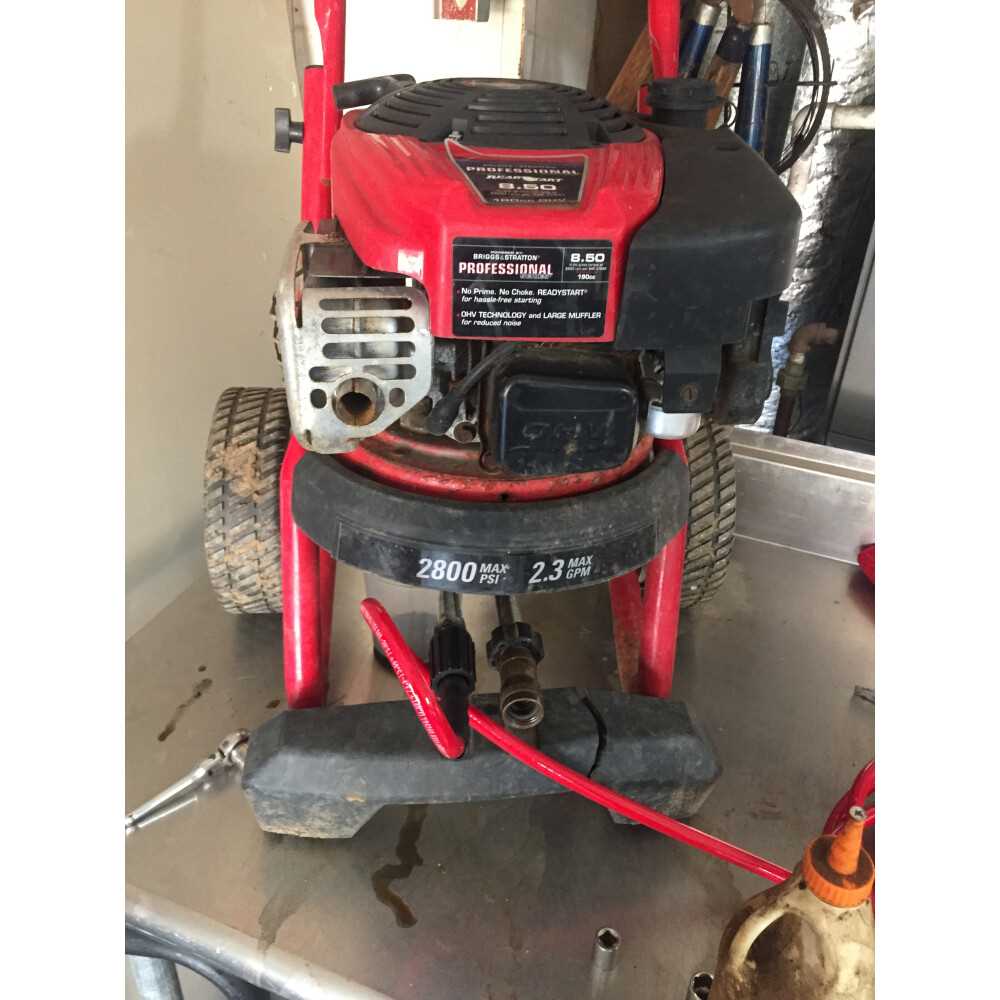 troy bilt pressure washer 675 series owners manual