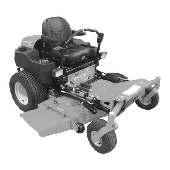 gravely zt hd 52 owners manual