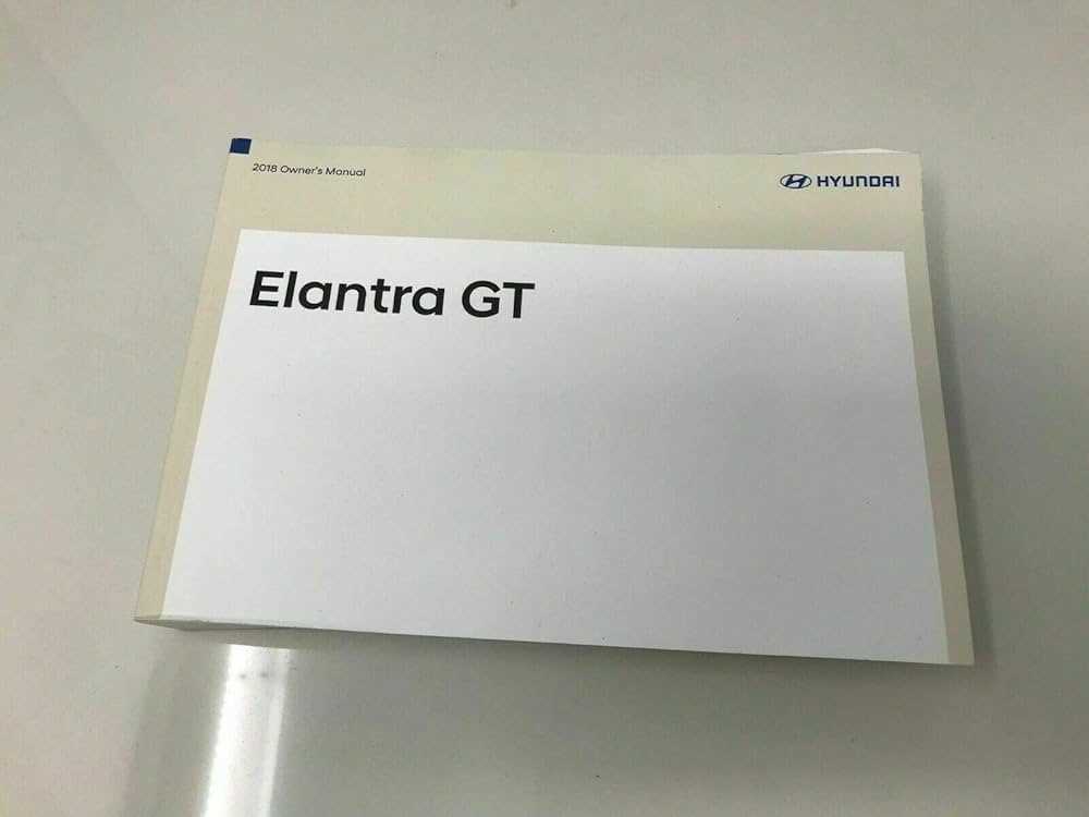 2018 elantra owners manual