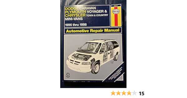 1998 chrysler town country owners manual