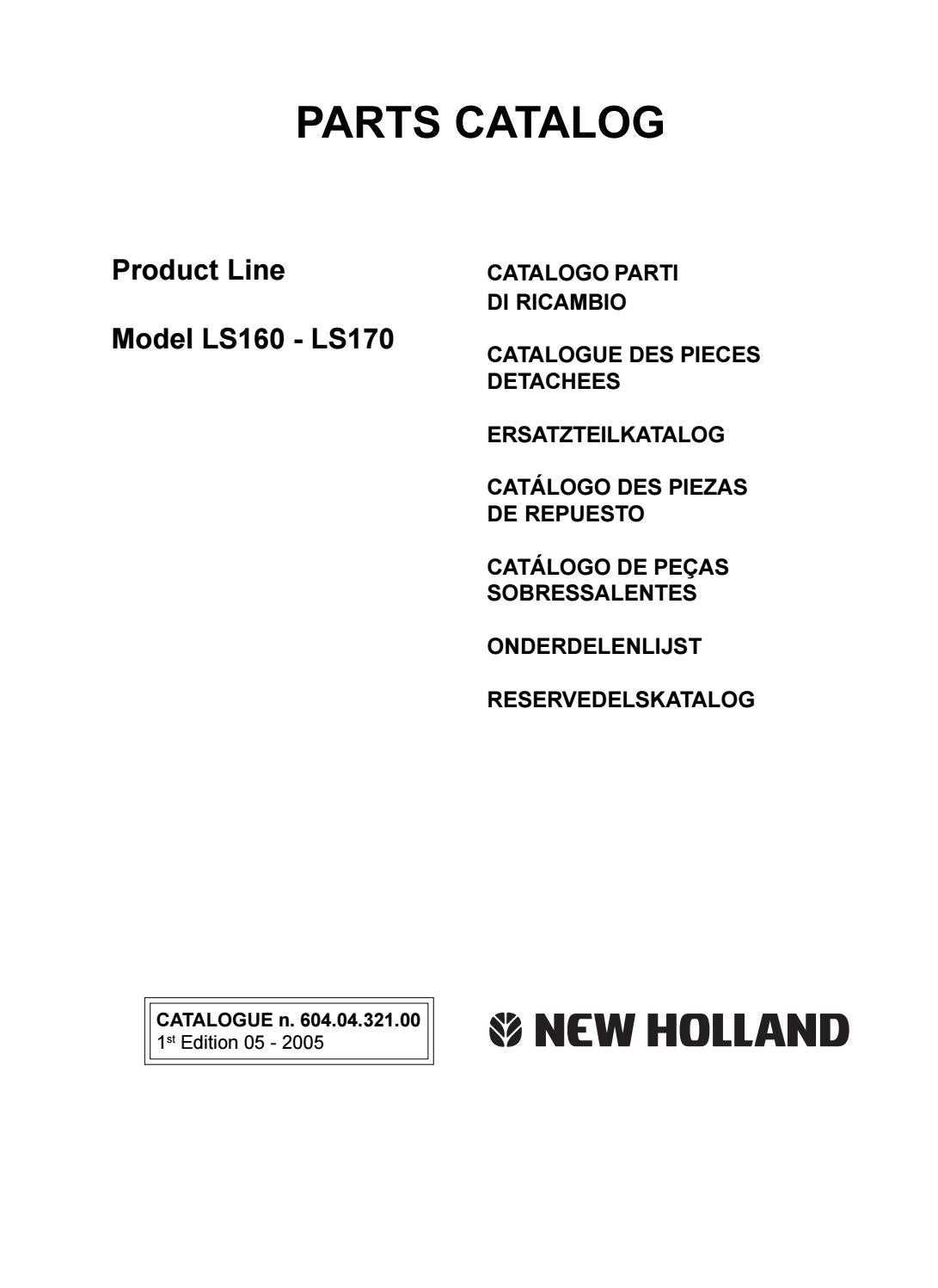 new holland ls170 owners manual