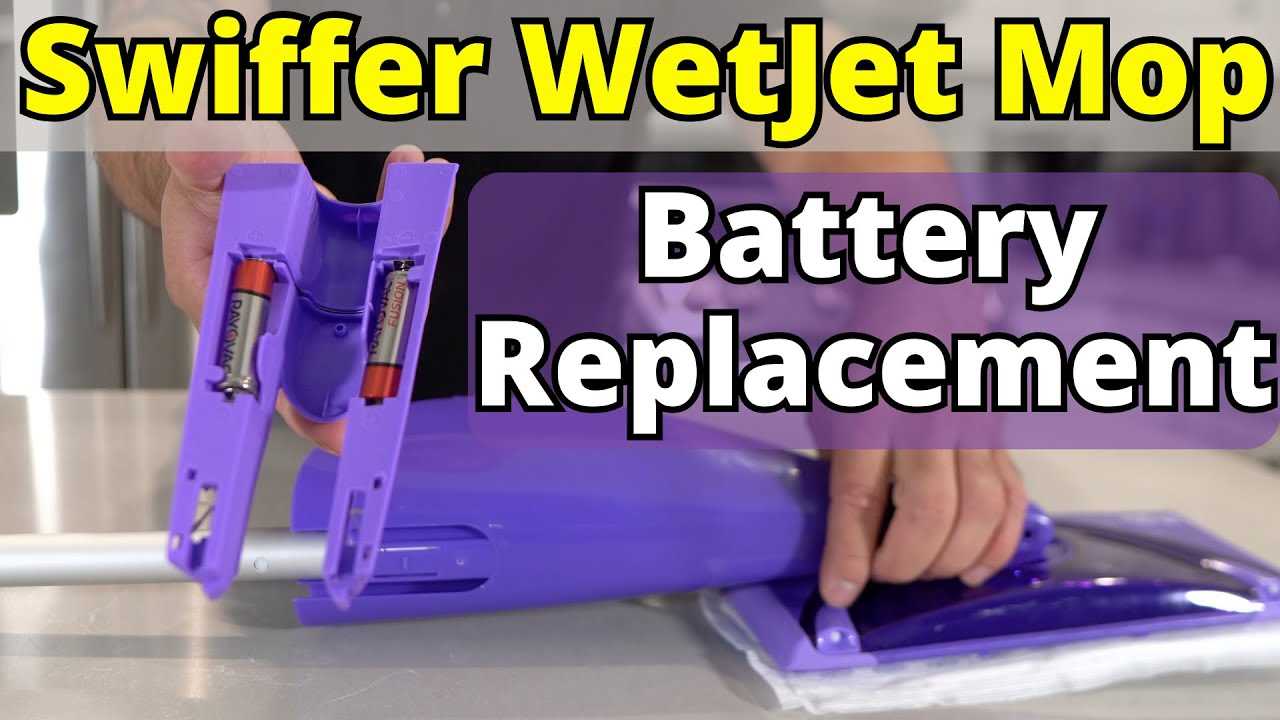 swiffer wet jet owners manual