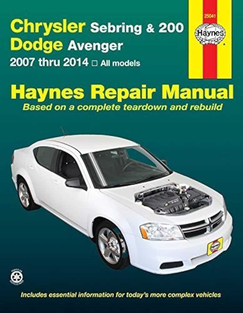 2013 dodge avenger sxt owners manual