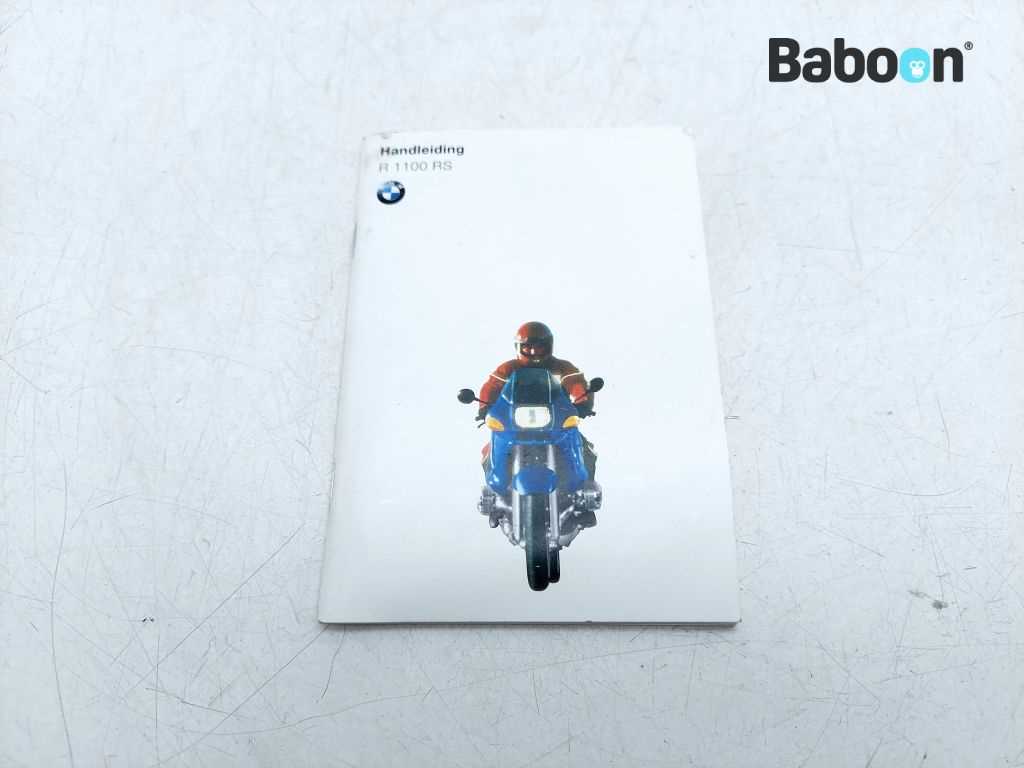 bmw r1100r owners manual