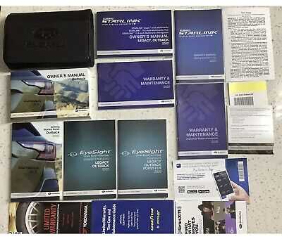 2020 subaru outback owners manual