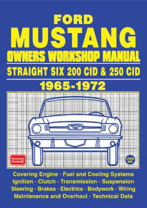 1966 mustang owners manual