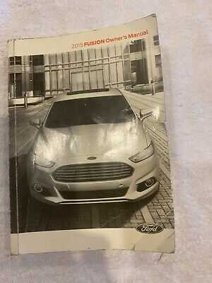 ford fusion 2015 owners manual