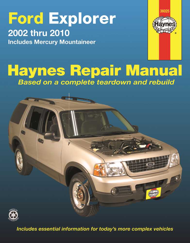 2005 explorer owners manual