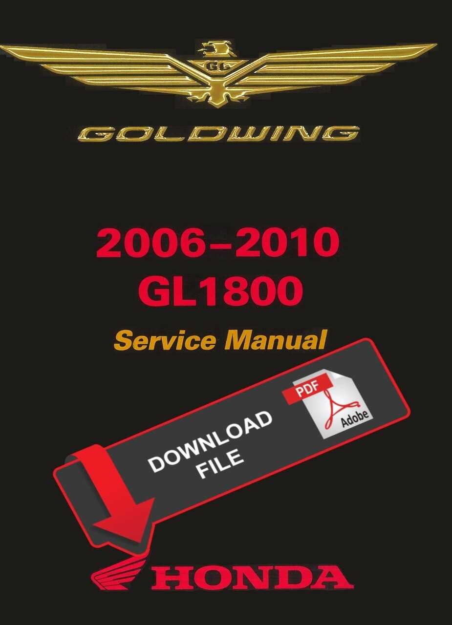 2006 honda goldwing owners manual