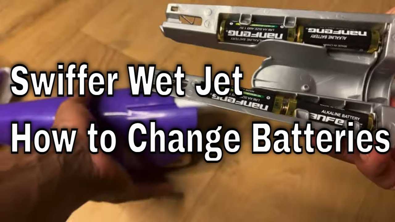 swiffer wet jet owners manual