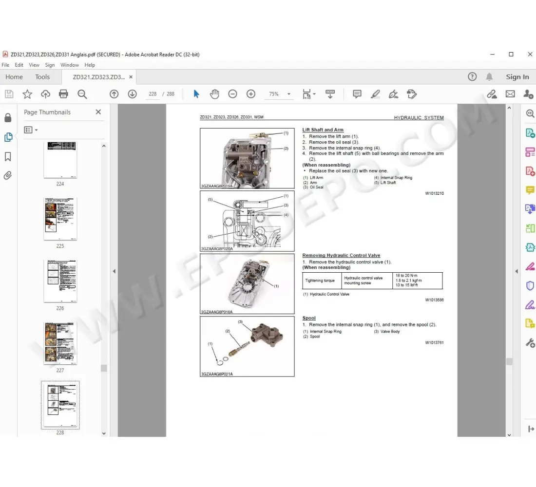 kubota zd326 owners manual