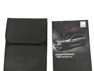 bmw x3 2020 owners manual