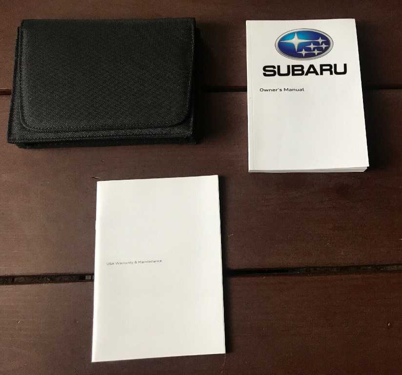 2021 subaru wrx owners manual