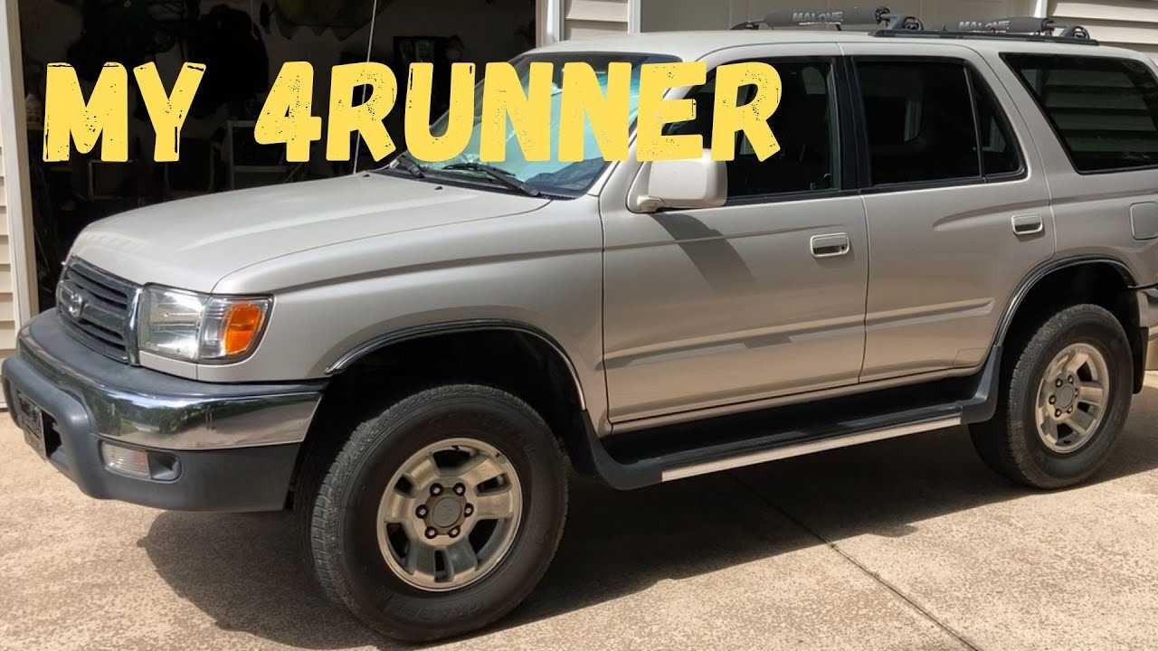 2000 toyota 4runner owners manual