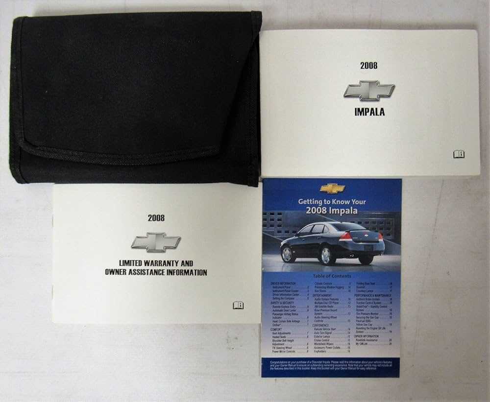 2008 chevy impala owners manual online