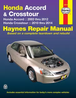 2012 honda accord ex owners manual