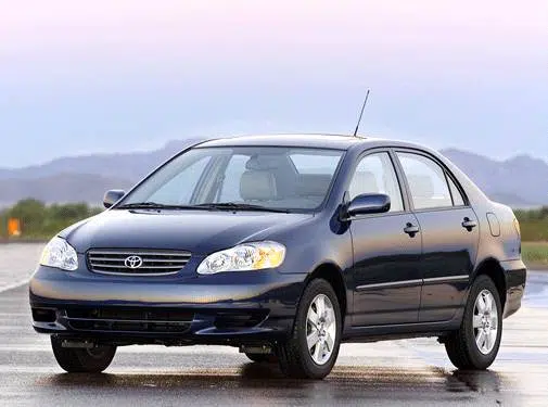 2003 toyota corolla owners manual